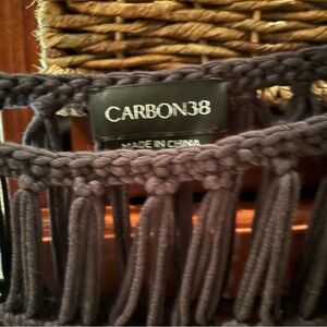 Carbon38 Off-the-Shoulder Sweater - Black